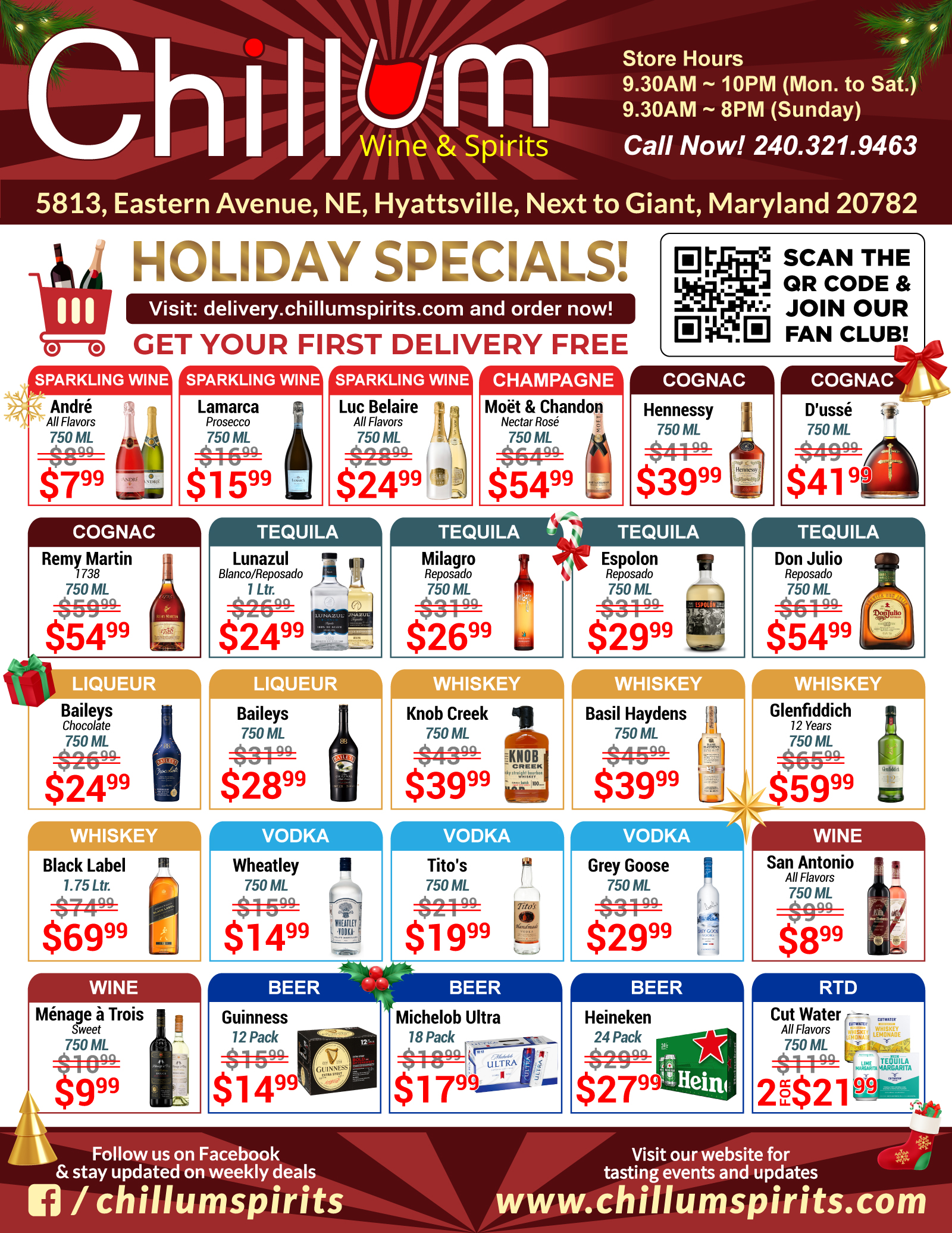 Chillum Wine & Spirits - June Discount Deals