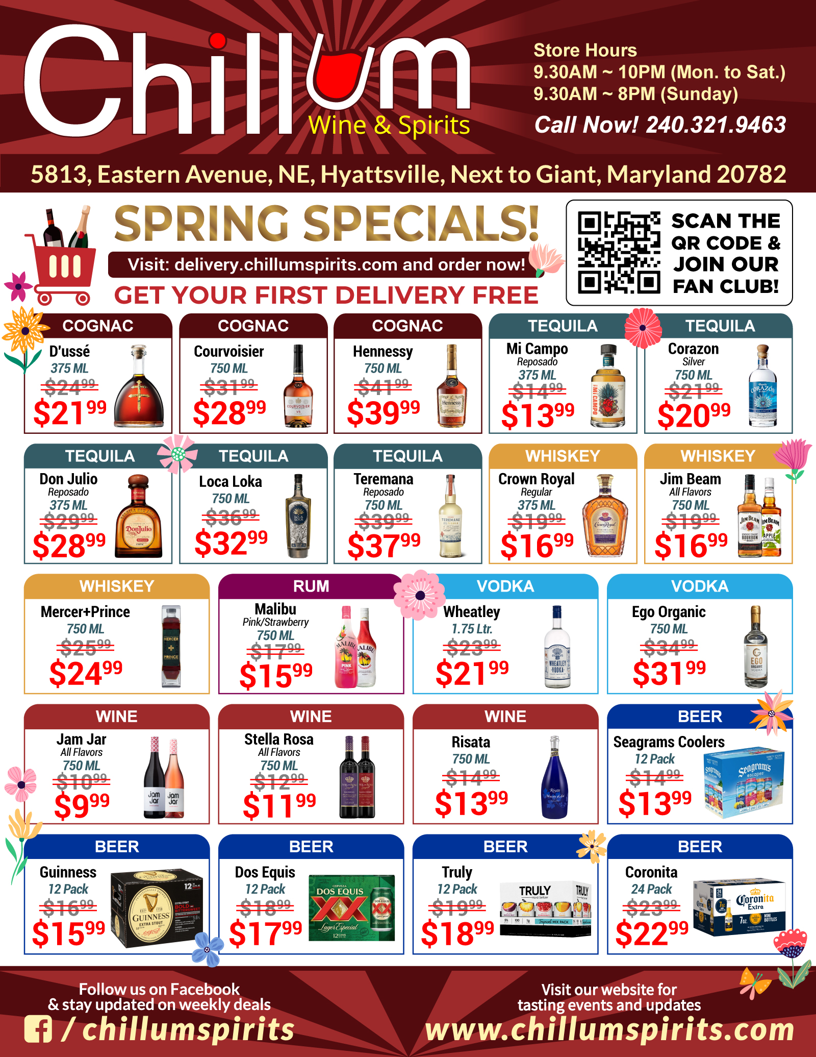 Chillum Wine & Spirits - June Discount Deals
